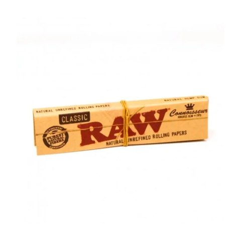 Bibułki RAW CONNOISSEUR z filtrami 32 szt. Bibułki RAW CONNOISSEUR z filtrami 32 szt.