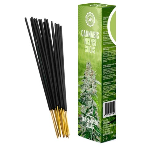 Kadzidełka konopne - Dry Cannabis Leaves 15 szt. Kadzidełka konopne - Dry Cannabis Leaves 15 szt.