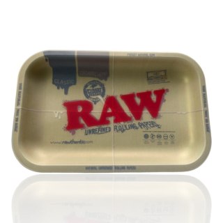 Metalowa tacka do skręcania z silikonową nakładką RAW Classic DAB