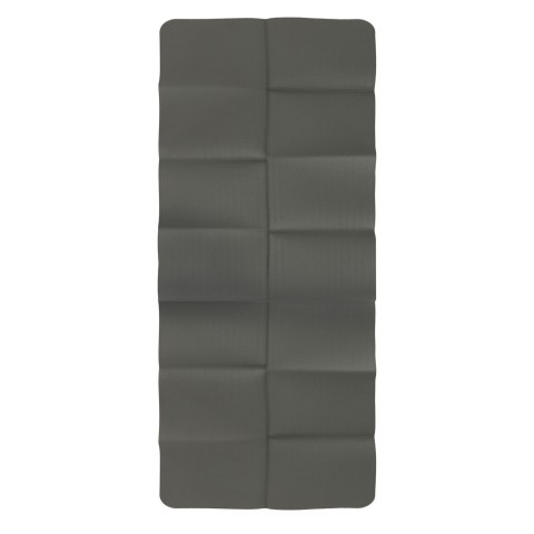 Mata do ćwiczeń jogi składana 183x61x0,4 cm szara Mata do ćwiczeń jogi składana 183x61x0,4 cm szara