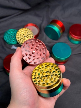 młynek mlynek rasta do suszu trzy kolorowy reggae rege  (1)