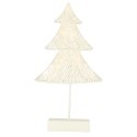 Choinka świecąca dekoracja świąteczna 10 LED 39 cm ciepły biały