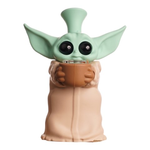 Bongo Silikonowe Stojący Baby Yoda Bongo Silikonowe Stojący Baby Yoda