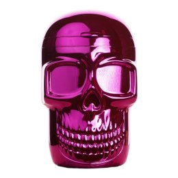 Popielniczka z klapką Czaszka - Różowy