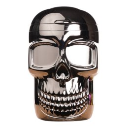 Popielniczka z klapką Czaszka - Srebrny