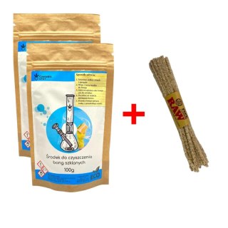 Zestaw do czyszczenia Bonga 2x Środek + wycior GRATIS