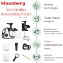 SOKOWIRÓWKA WYCISKARKA WOLNOOBROTOWA KLAUSBERG KB-7863