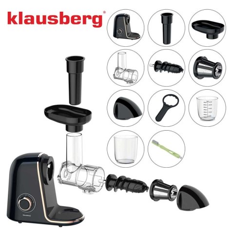 SOKOWIRÓWKA WYCISKARKA WOLNOOBROTOWA KLAUSBERG KB-7867