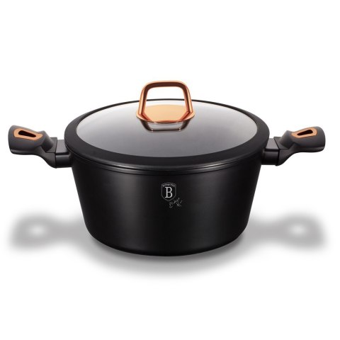 GARNEK GRANITOWY 24cm BERLINGER HAUS BLACK ROSE BH-1642 GARNEK GRANITOWY 24cm BERLINGER HAUS BLACK ROSE BH-1642
