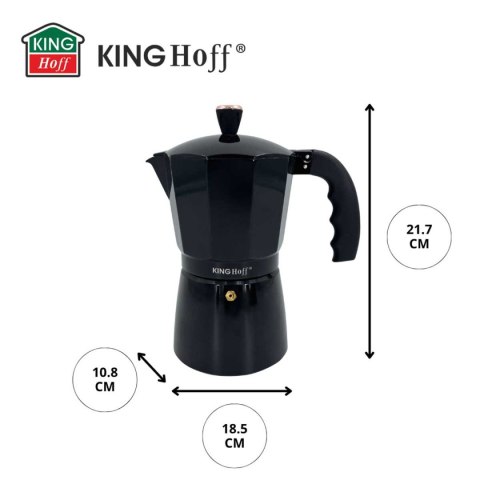 KAWIARKA ZAPARZACZ DO KAWY 450ml KINGHOFF KH-1884 INDUKCJA