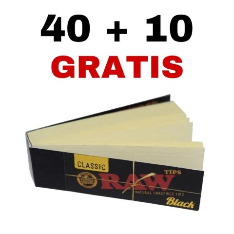 40+10 GRATIS x RAW BLACK Filtry naturalne 50 filtrów 40+10 GRATIS x RAW BLACK Filtry naturalne 50 filtrów