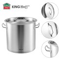 GARNEK GASTRONOMICZNY Z POKRYWĄ STALOWĄ 36L KINGHOFF KH-1965