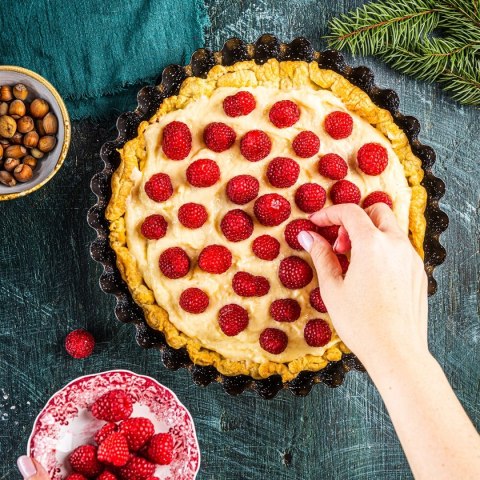 BLACHA FORMA DO TARTY Ø28cm KINGHOFF KH-1956