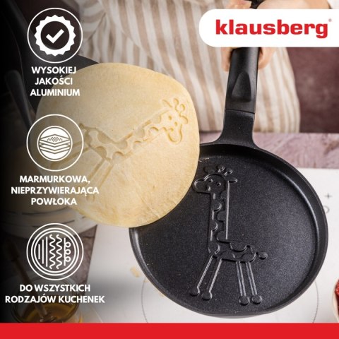 PATELNIA DO NALEŚNIKÓW Z ŻYRAFĄ 18cm KLAUSBERG KB-7975