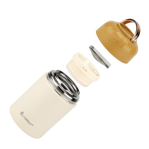 TERMOS OBIADOWY 500ml Z MISKĄ I SKŁADANĄ ŁYŻKĄ E-8250