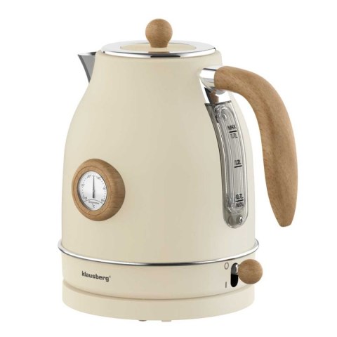 CZAJNIK ELEKTRYCZNY 1,7L Z TERMOMETREM KLAUSBERG KB-9006 RETRO