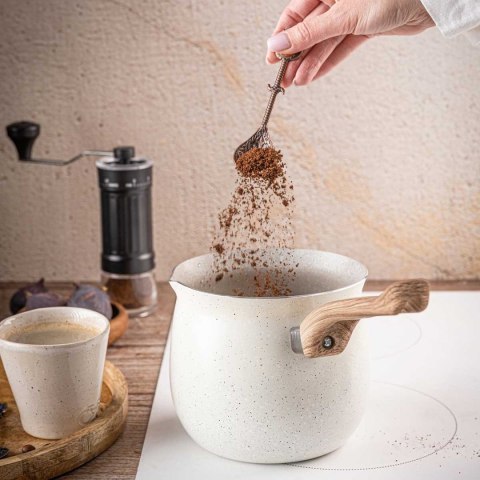 TYGIELEK MARMURKOWY DO KAWY PO TURECKU 1,8L KINGHOFF KH-1982 INDUKCJA